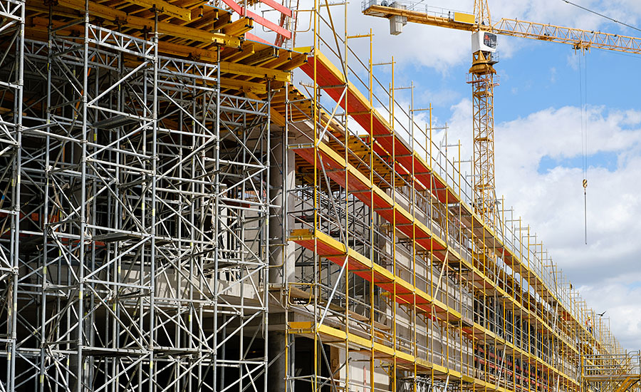 Scaffolding pricing rental large construction